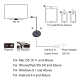Clé Chromecast WiFi 4K HD Décodeur Compatible Android iOS Sans Application Nécessaire - www.yonis-shop.com