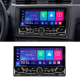 Autoradio MP5 CarPlay Sans Fil Écran 6.86 Pouces Bluetooth 5.0 45 W x 4 Canaux