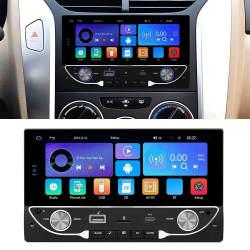 Autoradio MP5 CarPlay Sans Fil Avec Écran 6.86 Pouces Bluetooth 5.0 Caméra De Recul Et 4 Canaux 45 W