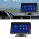 Écran Portable Voiture 7 Pouces Sans Fil CarPlay Android Auto Navigation Bluetooth Commande Vocale Résolution HD