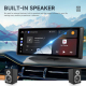 Écran CarPlay Portable 8,1 Pouces Pour Navigation Avec Connexion Sans Fil Android Auto Et Enregistrement Avant Arrière Double...