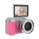 Caméra Numérique Pour Vlog 5K À Double Objectif Écran Rabattable 180° Zoom 18x Et Carte 32 Go Rose - www.yonis-shop.com