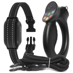Collier De Dressage Pour Chien Avec Détection Automatique De Traction Portée 1000 Mètres Étanchéité IP67 Et Recharge USB-C