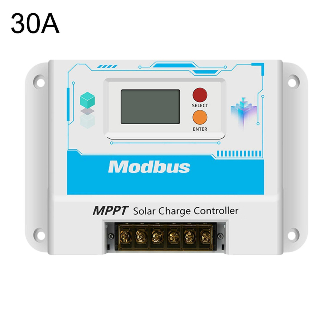 Contrôleur De Charge Solaire MPPT 12/24 V 10 À 60 A Avec Communication Modbus RS485 TTL Et Écran LCD - www.yonis-shop.com