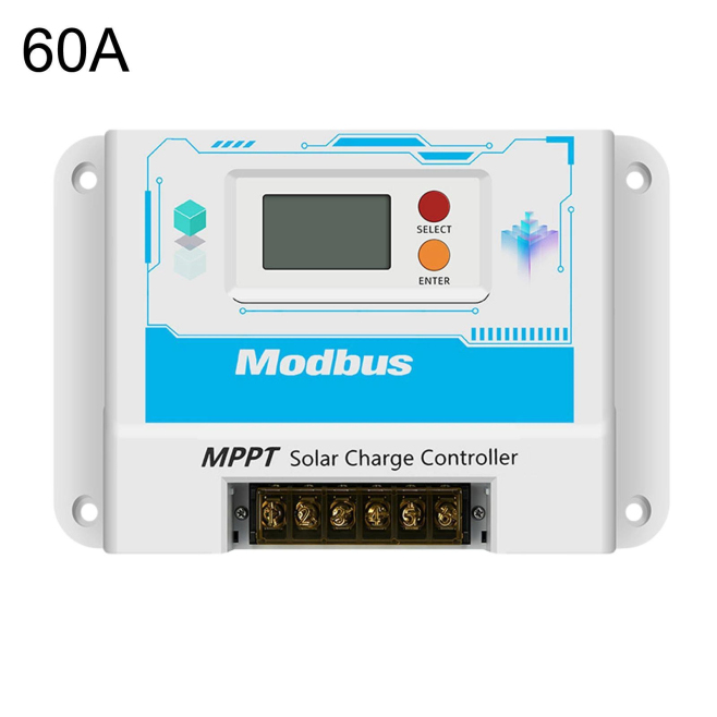 Contrôleur De Charge Solaire MPPT 12/24 V Pour Batteries Avec Écran LCD Interfaces RS485 TTL Et Protocole Modbus - www.yonis-...