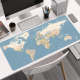 Tapis De Souris Gaming XXL 120 x 53 cm Antidérapant En Caoutchouc Bords Renforcés Surface Résistante À La Décoloration - www....