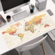 Tapis De Souris Gaming XXL 120 x 53 cm Antidérapant En Caoutchouc Bords Renforcés Surface Résistante À La Décoloration - www....