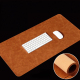 Sous-Main De Bureau Réversible Face Cuir PVC Effet Crazy Horse Et Face Liège 60x30 cm Avec Sangle - www.yonis-shop.com