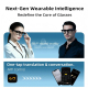 Lunettes Intelligentes IA Avec Caméra 8MP Appels Bluetooth Enregistrement IA Et Traduction Multilingue - www.yonis-shop.com