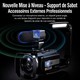 Caméscope Vidéo 4K Pour Vlogs 48MP Avec Vision Nocturne Infrarouge WiFi Et Écran Tactile IPS 3 Pouces - www.yonis-shop.com