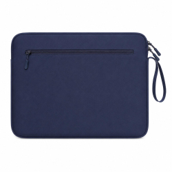 Housse Ordinateur Portable 15,6 À 16 Pouces Imperméable Doublure Polaire Poche Frontale Et Poignée-Résistanteaux Chocs