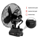 Ventilateur Portable Puissant Rechargeable Pour Extérieur 8 Pouces Batterie 3000 mAh 2 Vitesses Indicateur De Charge Adaptate...