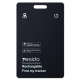 Balise Anti Perte Double Système Find My Et Find Hub Étanche IP68 Format Carte Ultra Fin Recharge Magnétique - www.yonis-shop...