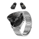 Montre Connectée 2 En 1 Avec Écouteurs Sans Fil Connexion À Deux Appareils Écran HD 1.46 Pouce Autonomie 20 À 30 Jours IP67 -...