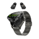Montre Connectée 2 En 1 Avec Écouteurs Sans Fil Connexion À Deux Appareils Écran HD 1.46 Pouce Autonomie 20 À 30 Jours IP67 -...