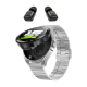 Montre Connectée 2 En 1 Avec Écouteurs Sans Fil Connexion À Deux Appareils Écran HD 1.46 Pouce Autonomie 20 À 30 Jours IP67 -...