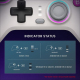 Gamepad Sans Fil Polyvalent Pour Nintendo Switch Android iOS et PC Avec Connexion Bluetooth et Filaire - www.yonis-shop.com