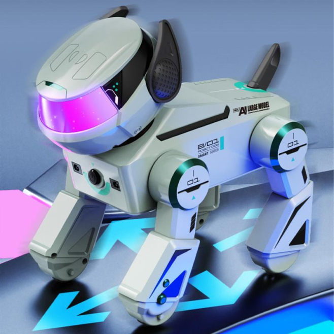 JJR/C R45 2.4G RC Cyber Intelligent AI Robot Dog - www.yonis-shop.com