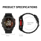 Montre Connectée Santé Multisport Écran AMOLED 466 x 466 Autonomie 7 Jours Étanchéité 5 ATM Android iOS - www.yonis-shop.com