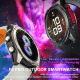 Montre Connectée Santé Multisport Écran AMOLED 466 x 466 Autonomie 7 Jours Étanchéité 5 ATM Android iOS - www.yonis-shop.com