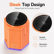 Chargeur Sans Fil Magnétique 15 W Avec Support De Bureau Motorisé 4 En 1 Ports Type C USB Éclairage Ambiant - www.yonis-shop.com