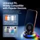 Support De Téléphone Pour Voiture À Charge Sans Fil Rapide Base Nano Gel Lavable Rotation Complète Et Éclairage RGB - www.yon...