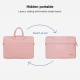 Sacoche Ordinateur Portable 12 Pouces Bleu Grande Capacité Imperméable Avec Sangle Épaule Doublure Douce - www.yonis-shop.com