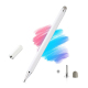 Stylet Tactile Capacitif Pour Smartphone Et Tablette Avec Pointe Disque Transparente 7 Mm Sans Recharge - www.yonis-shop.com