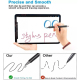 Stylet Tactile Capacitif Pour Smartphone Et Tablette Avec Pointe Disque Transparente 7 Mm Sans Recharge - www.yonis-shop.com