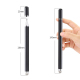 Stylet Tactile Capacitif Pour Smartphone Et Tablette Avec Pointe Disque Transparente 7 Mm Sans Recharge - www.yonis-shop.com