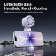 Ventilateur Portable Rafraîchissant À Main Avec Plaque Réfrigérante 199 Vitesses Affichage LED Recharge USB-C - www.yonis-sho...