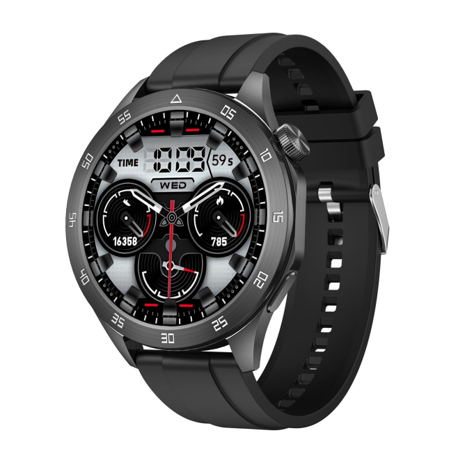Montre Connectée Avec Appels Bluetooth Suivi Cardiaque Oxygène Et Pression Artérielle Autonomie 25 Jours En Veille - www.yoni...
