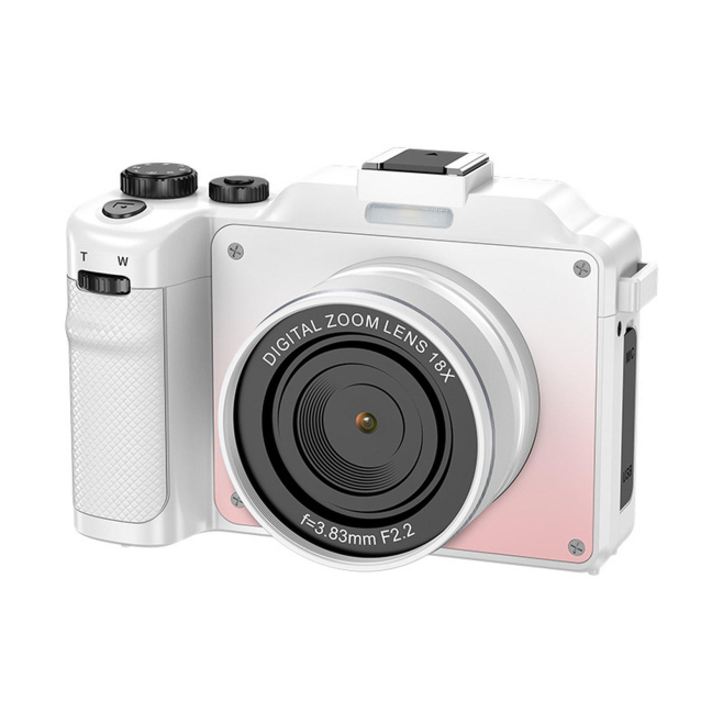 Appareil Photo Numérique Pour Vlogging 8K 80MP Autofocus Double Objectif WiFi Zoom 18X Rose - www.yonis-shop.com