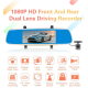 Caméra Voiture Recul Dashcam 1080P Écran Tactile LCD 7 Pouces Double Caméras Angle 170 Degrés Vision Nuit Gris - www.yonis-sh...
