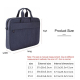 Sacoche Ordinateur Portable Anti-Vol Étanche Anti-Rayures Grande Capacité Pour Voyage 15.6 Pouces Navy - www.yonis-shop.com