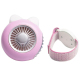 Ventilateur Électrique Portable USB Rechargeable 3 Vitesses Avec Bracelet Magnétique Batterie 1500 mAh - www.yonis-shop.com