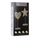 Lampe Décorative Coeur Romantique Rotin Câble Luminaire 3m LED 20 Pièces Prise USB 50000 Heures Lumière Blanche Chaude - www....