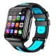 Montre Connectée Android 1.54” Montre Podométrique GPS 3MP WiFi Bluetooth Noire Bleue - www.yonis-shop.com