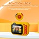 Appareil Photo Enfant Étanche 2K HD Avec Zoom 10X Écran 2.4 Pouces Pour Photos Et Vidéos Sous-Marine - www.yonis-shop.com