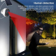 Caméra De Surveillance Extérieure HD 3MP Sans Fil Avec Panneau Solaire Étanche IP66 Vision Nocturne Et Batterie Longue Durée ...