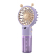 Mini Ventilateur Brumisateur Portable Rechargeable USB Orange 4 Vitesses Silencieux 400 mAh 18 5 cm - www.yonis-shop.com