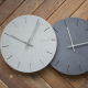 Horloge Murale Silencieuse Minimaliste Pour Bureau Et Salon Sans Chiffres Mouvement À Balayage Cadran 9 Mm 28 Cm - www.yonis-...