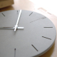 Horloge Murale Silencieuse Minimaliste Pour Bureau Et Salon Sans Chiffres Mouvement À Balayage Cadran 9 Mm 28 Cm - www.yonis-...