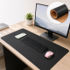 Sous Main De Bureau Réversible En Cuir PVC Et Liège Résistant Aux Éclaboussures 180 x 220 mm Pour Bureau Et Maison - www.yoni...
