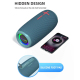 Enceinte Waterproof Bluetooth 10W Puissante Autonomie 6H IPX6 Avec Effets Lumineux et Poignée Portable - www.yonis-shop.com