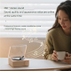 Enceinte Bluetooth Rétro Vinyle Design Atomic Avec Réveil Son Stéréo Haute Fidélité et Batterie Durable - www.yonis-shop.com