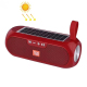 Enceinte Bluetooth Portable Solaire Etanche Super Bass Avec Radio FM USB AUX Carte SD Auto Power Off - www.yonis-shop.com
