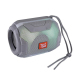 Enceinte Bluetooth Portable LED Stéréo Subwoofer Sans Fil avec Radio FM et Lumière Multicolore - www.yonis-shop.com