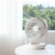 Ventilateur De Bureau Silencieux Rechargeable USB 5 Vitesses Batterie 3600 mAh Angle Réglable 90° - www.yonis-shop.com