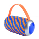 Enceinte Bluetooth Portable Ultra-Compacte Avec Micro Intégré Radio FM Autonomie 1200mAh Support Mains-Libres Carte TF Et Dis...